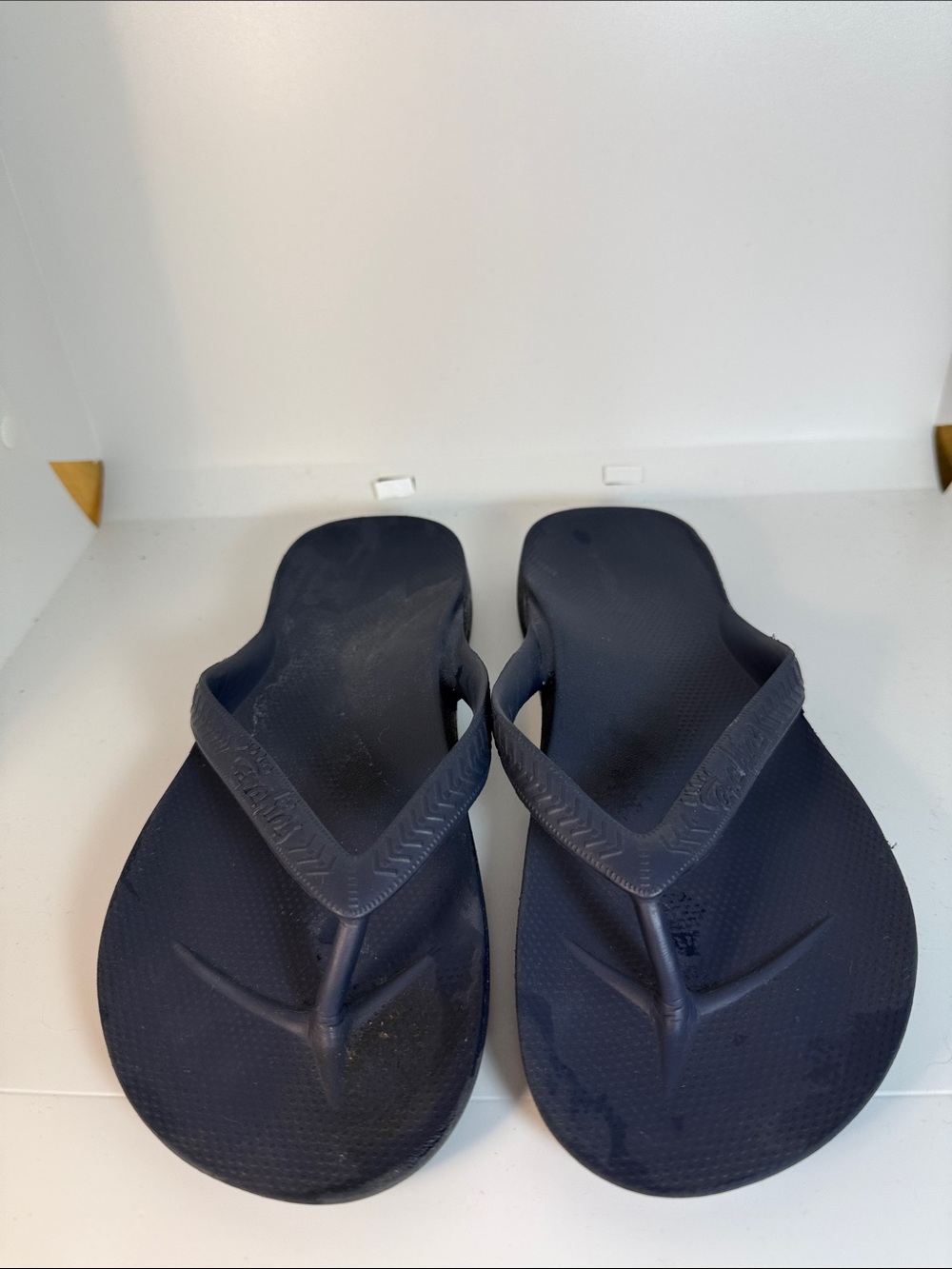 Archies Women’s Navy Blue Flip Flop Sandals - Classic Casual